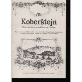 Koberštějn. Zřícenina hradu severně od Vrbna pod Pradědem