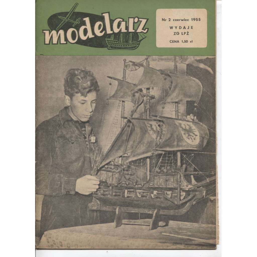 Modelář, číslo 2/1955 (text polsky)