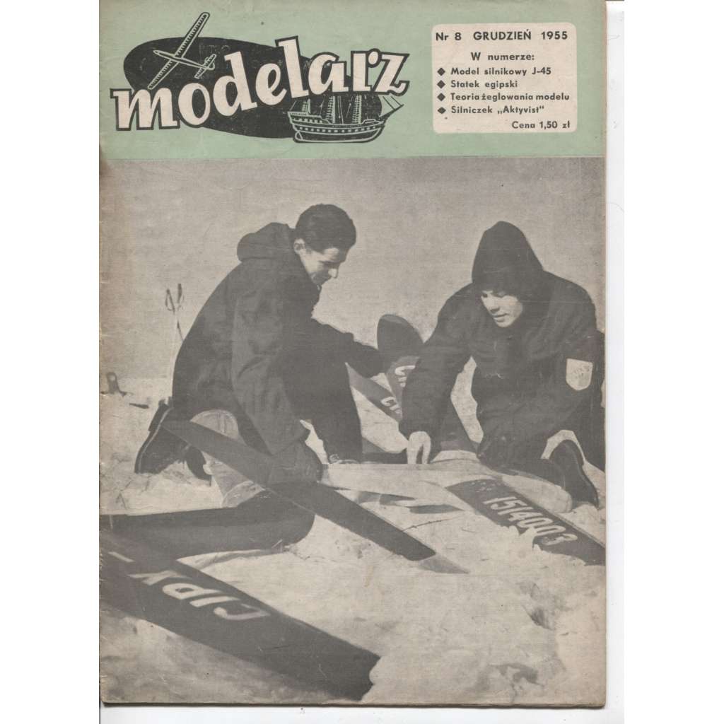 Modelář, číslo 8/1955 (text polsky)