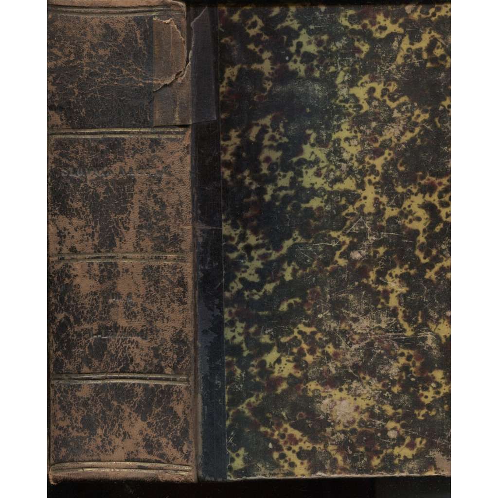 Riegrův slovník naučný, díl IV. I-Lžidimitrij (1865)  polokožená vazbya kůže HOL