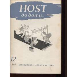 Host do domu, č. 12./1956. Měsíčník pro literaturu, umění a kritiku