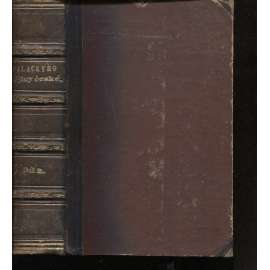 Dějiny národu českého w Čechách a w Moravě, dílu II. částka I. (Dějiny národu českého v Čechách a v Moravě) - vazba kůže-polokožená HOL