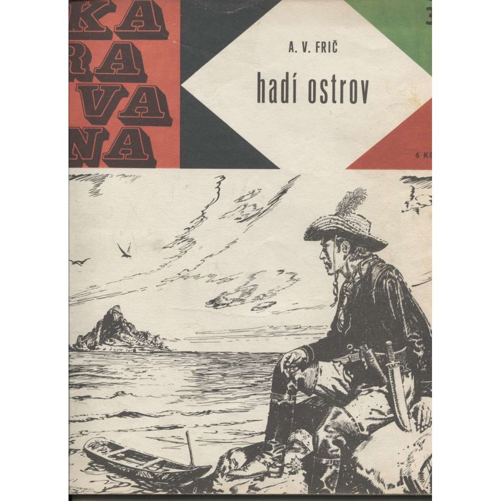 Hadí ostov (Karavana, č. 3) - ilustroval Zdeněk Burian