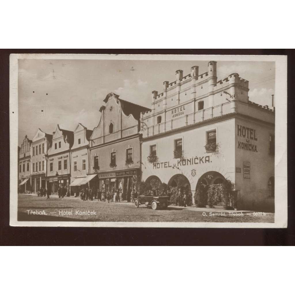 Třeboň, Jindřichův Hradec, hotel Koníček
