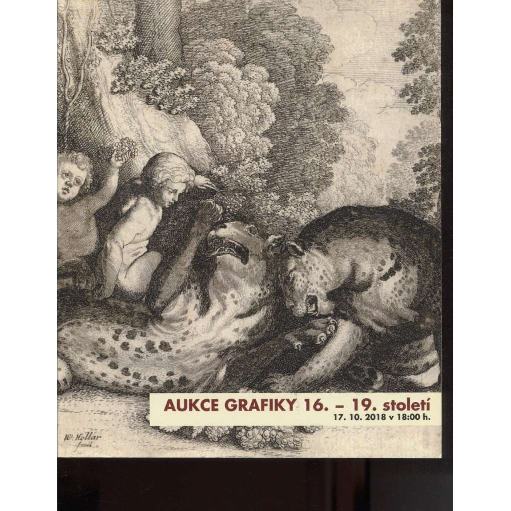 Aukce grafiky 16. - 19. století (aukční katalog, obrazy, umění)