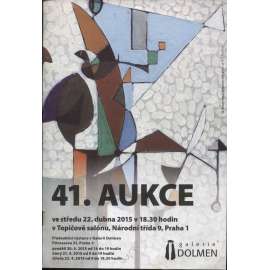 41. aukce Galerie Dolmen (aukční katalog, obrazy, umění)