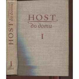 Host do domu, čísla 1.-12./1954. Měsíčník pro literaturu, umění a kritiku