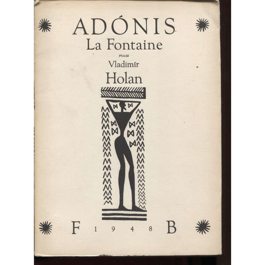 Adónis (edice: Epilion, sv. 2) [poezie, antická pověst, mytologie, ilustrace Karel Pokorný]