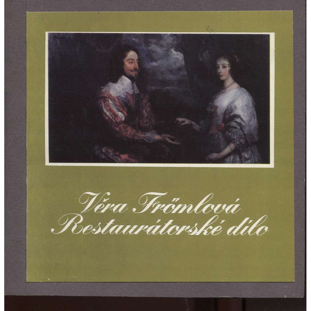 Věra Frömlová - restaurátorské dílo (malba, obrazy, restaurování, desková malba, sochy, středověk)