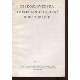 Československá uměleckohistorická bibliografie za rok 1984