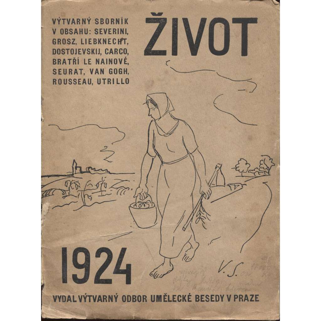 Výtvarný sborník - Život IV./1924