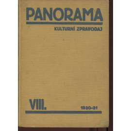 Panorama, kulturní zpravodaj, ročník VIII./1930-1931 (Zpravodaj Družstevní práce)