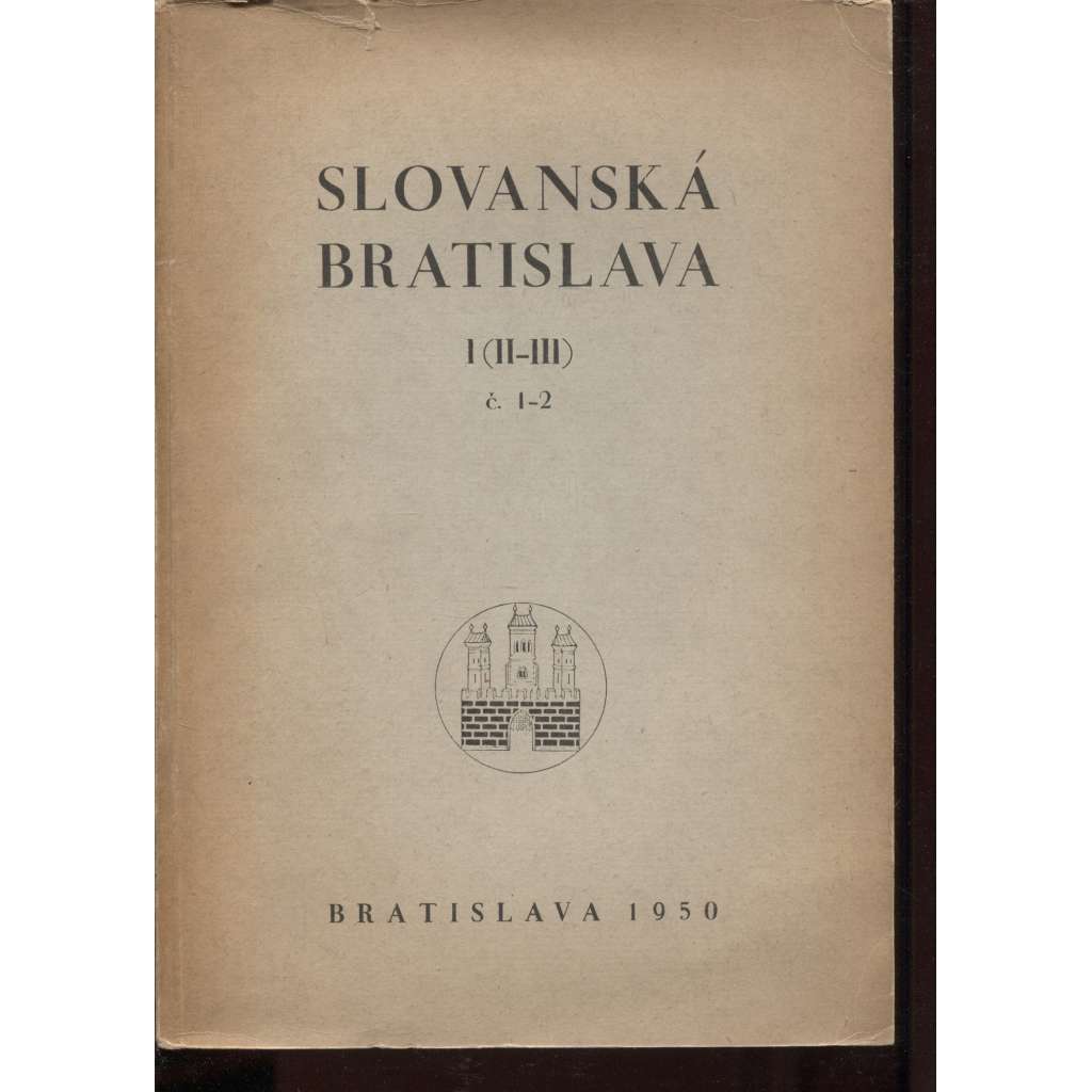 Slovanská Bratislava I (II-III), č. 1-2
