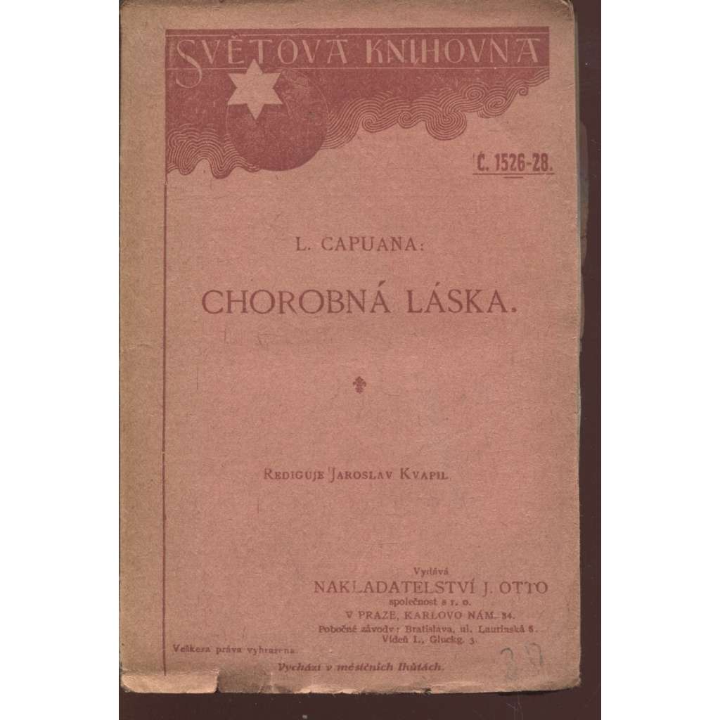 Chorobná láska (Světová knihovna)