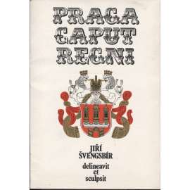 Praga caput regni (8 listů - veduty Praha) - není kompletní (chybí číslo 7)