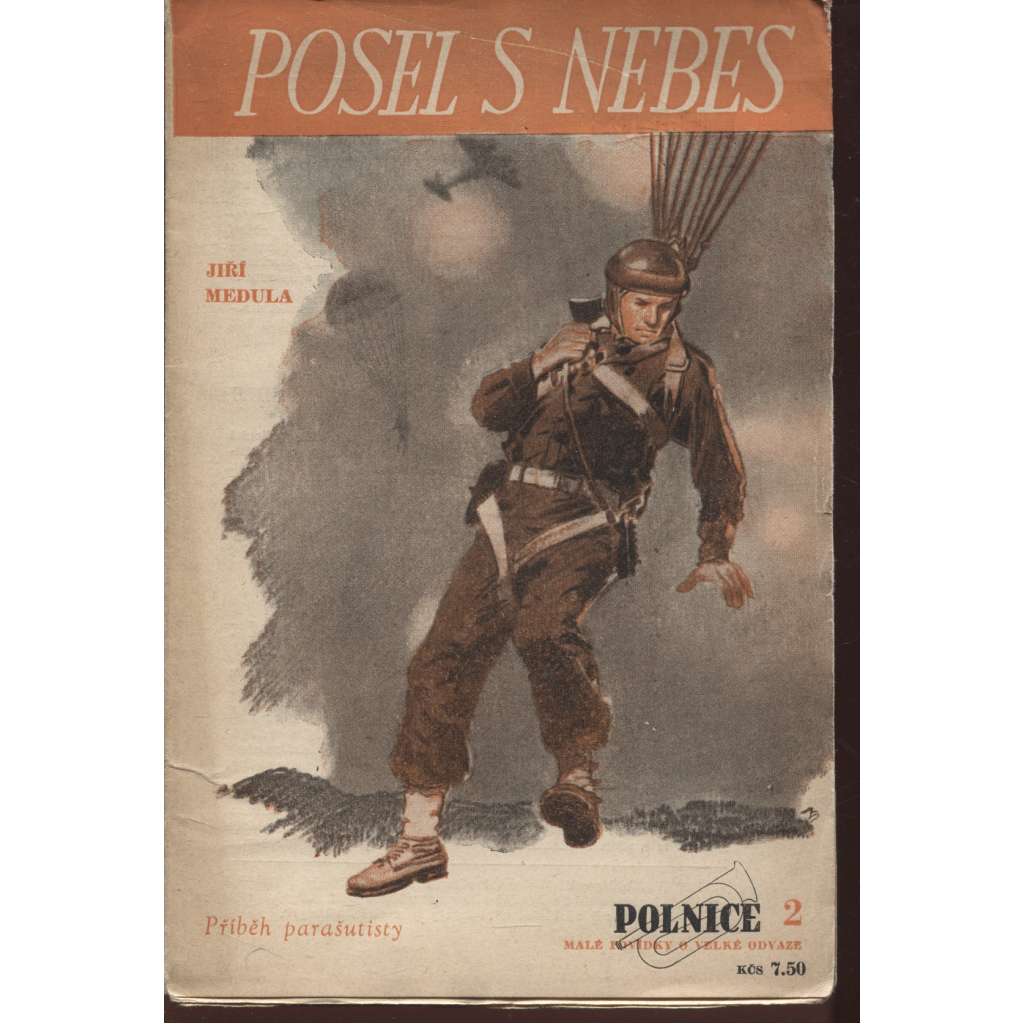 Posel s nebes (edice Polnice, obálka Zdeněk Burian)