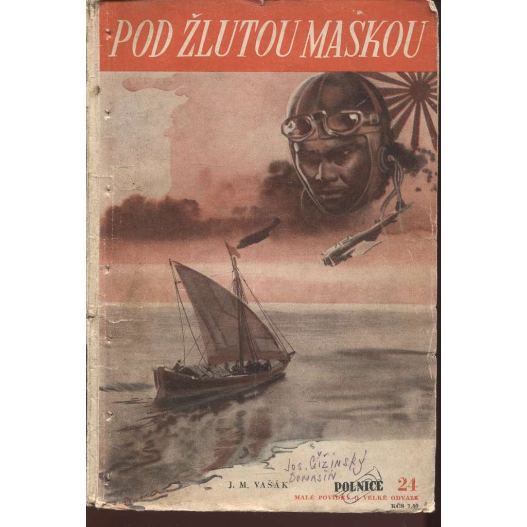 Pod žlutou maskou (edice Polnice, obálka Zdeněk Burian)
