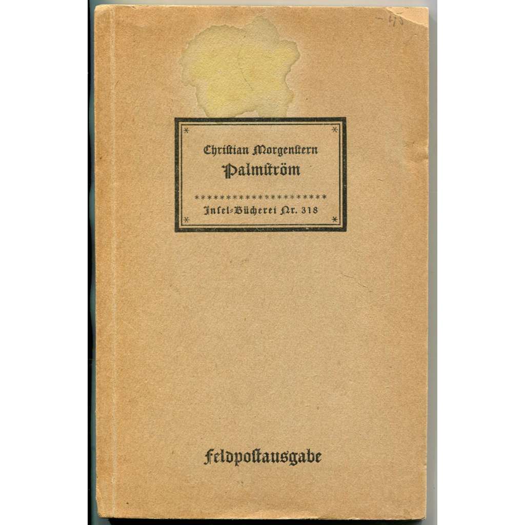 Palmström [Insel-Bücherei; 318] [básně; poezie]
