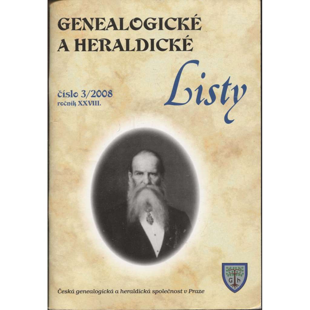 Genealogické a heraldické listy, ročník XXVIII., číslo 3/2008