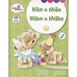 Ríša a Míša / Riško a Miška (omalovánky)