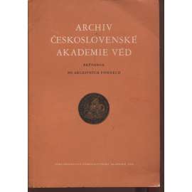Archiv Československé akademie. Průvodce po archivních fondech