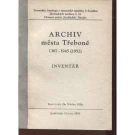 Archiv města Třeboně 1367-1945 (1952) - inventář (Třeboň)