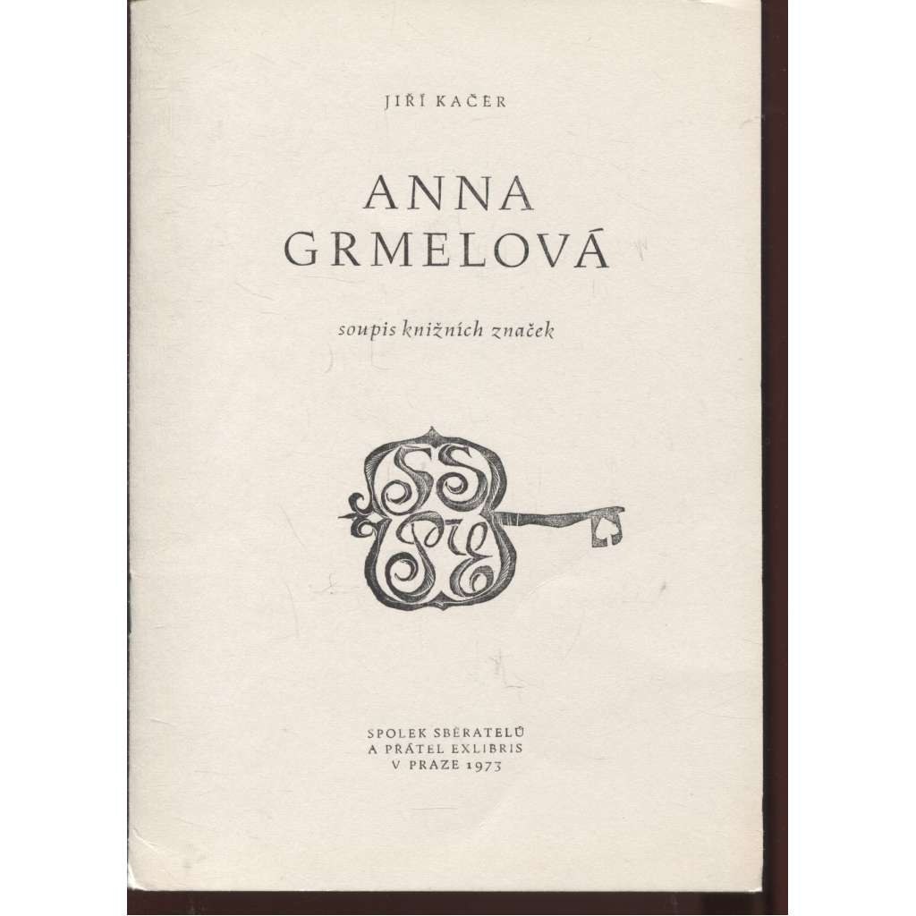 Anna Grmelová - soupis knižních značek