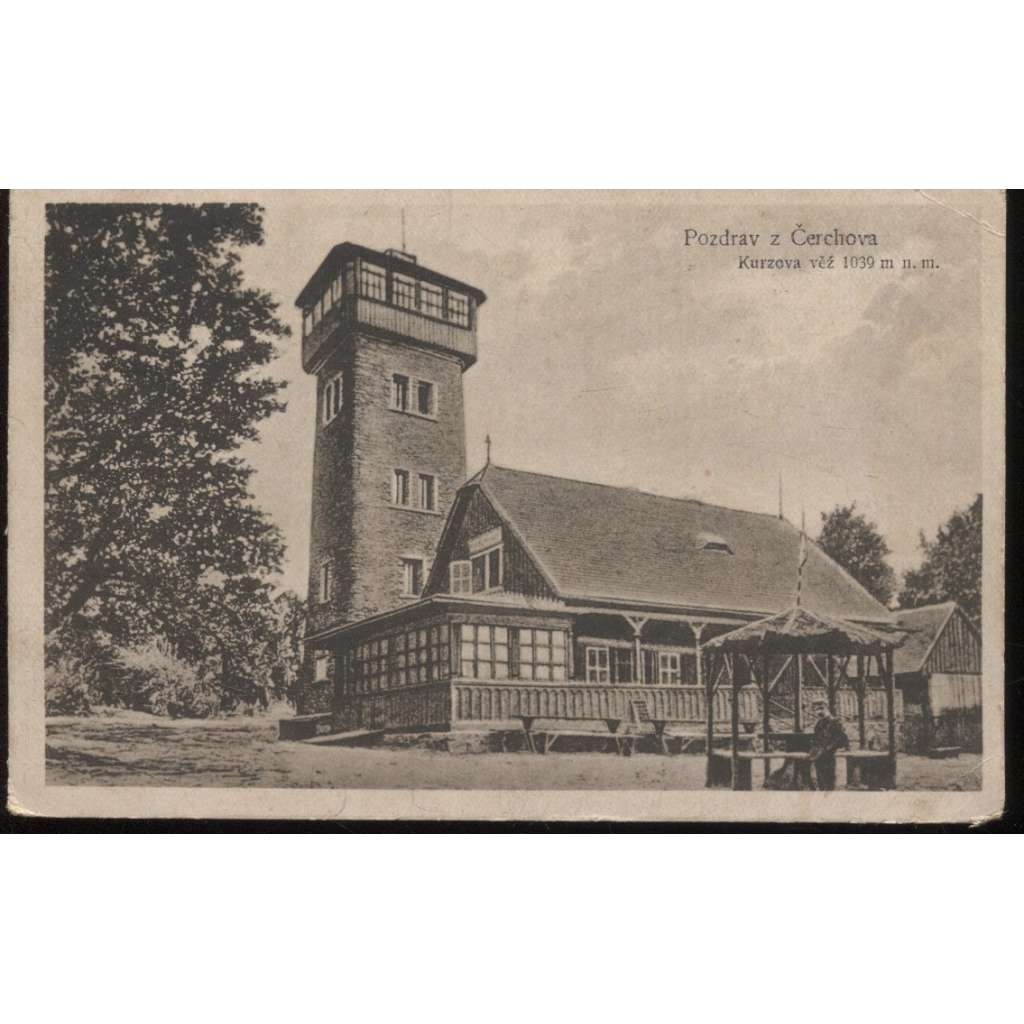 Čerchov, Česká Kubice, Domažlice, rozhledna