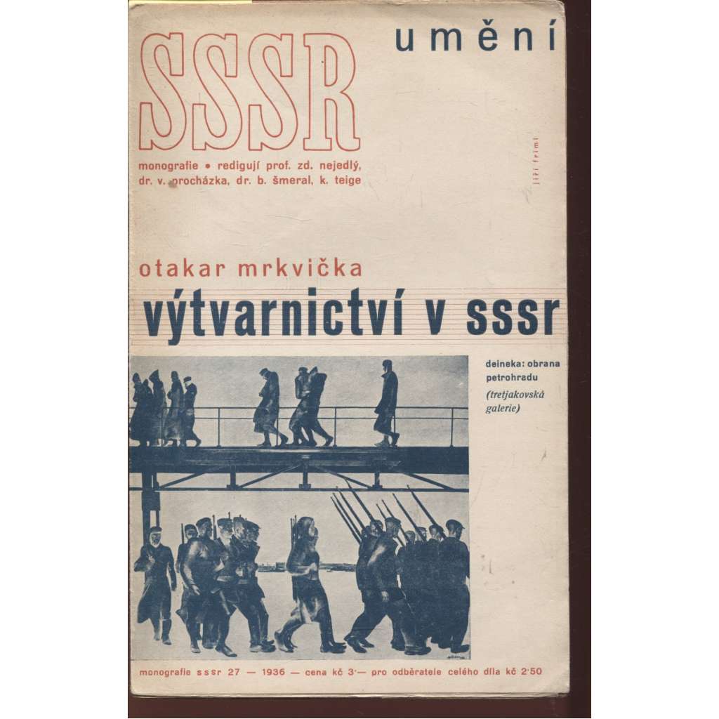 Výtvarnictví v SSSR (umění SSSR, z Monografie Sovětský Svaz - Rusko) - avantgarda