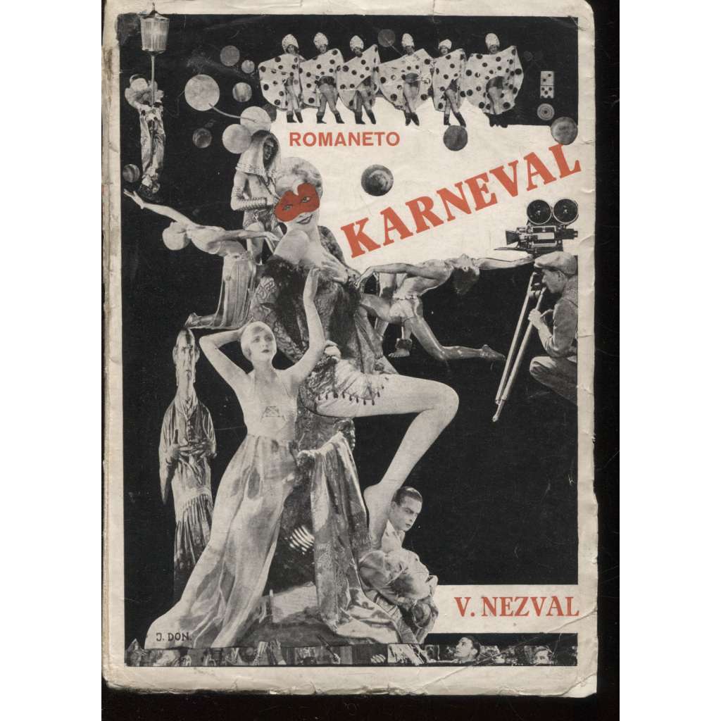 Karneval (obálka J. Don, titulní list K. Teige, O. Mrkvička) - avantgarda