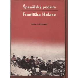 Španělský podzim Františka Halase (obálka František Kalivoda)
