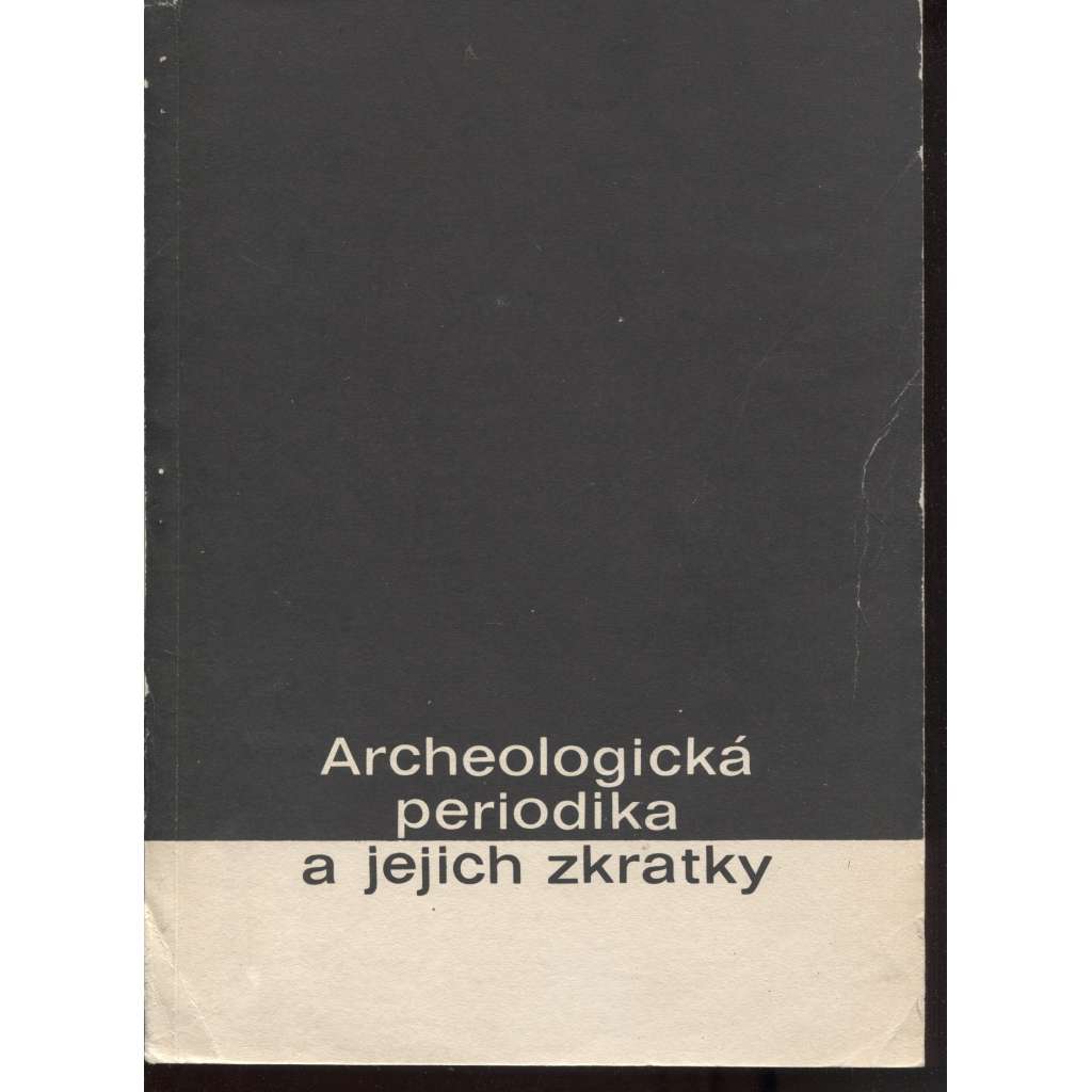 Archeologická periodika a jejich zkratky