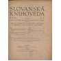 Slovanská knihověda I.(1931), 1.-4.