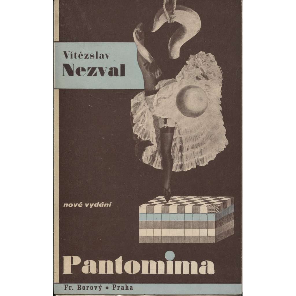 Pantomima (obálka fotomontáž Karel Teige) - avantgarda