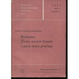 Burleyovy Životy starých filosofů a jejich české překlady