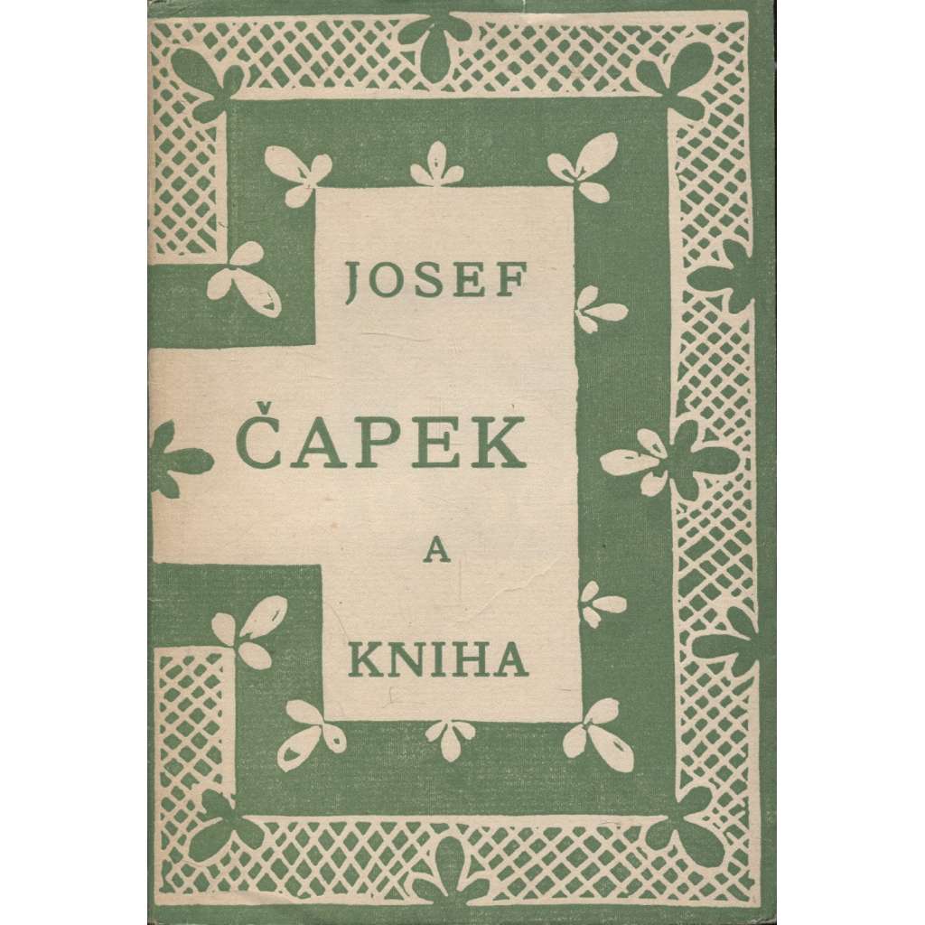 Josef Čapek a kniha (obálka Josef Čapek) (album osmi ukázek Čapkových obálek z roku 1950)