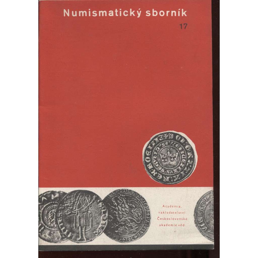 Numismatický sborník, 17./1986 [numismatika, mince]