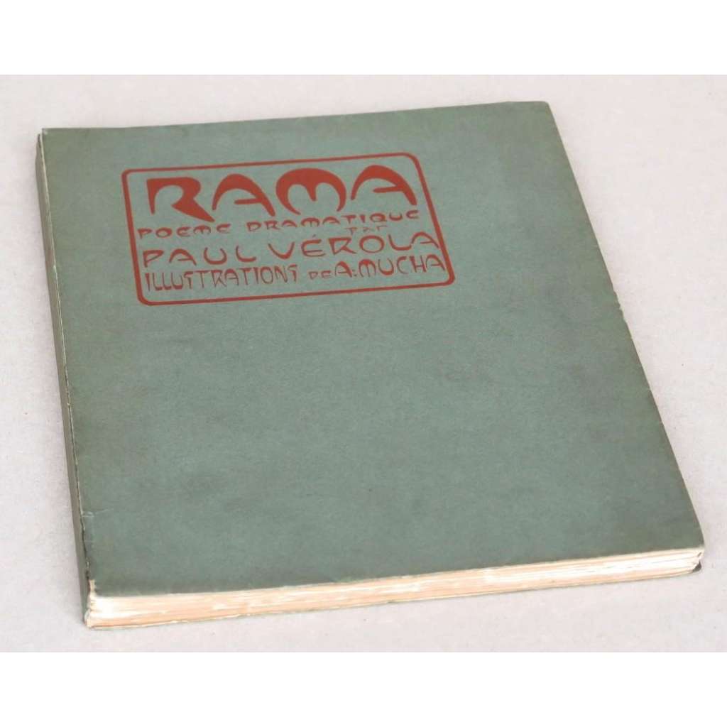 Rama [ilustrace Alfons Mucha] Poème dramatique en trois actes. Illustrations de Alphonse Mucha