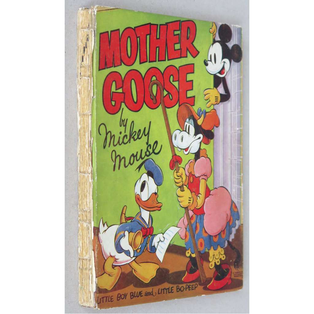 Mother Goose Rhymes by Mickey Mouse ["Říkanky matky Husy od myšáka Mickeyho"; Walt Disney; kačer Donald]