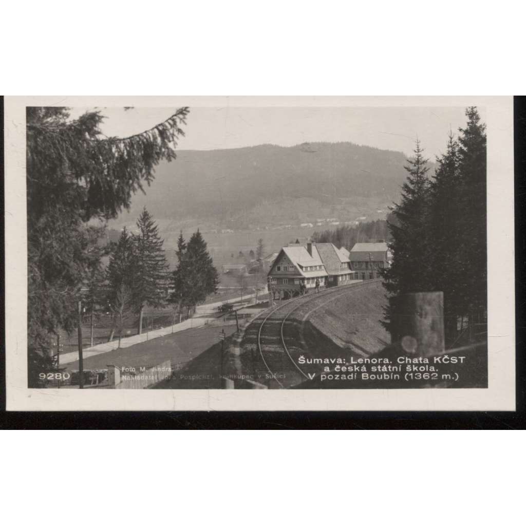 Lenora, Prachatice, Šumava, železnice