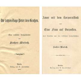 Russische Hofgeschichten. Historische Novellen. Erster Band [historické novely, povídky; Rusko]