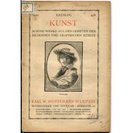Kunst. Schöne Werke aus den Gebieten der bildenden und graphischen Künste. Katalog 478, 1920 [umění; knihy]
