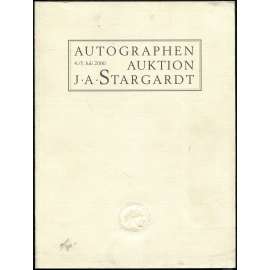 Autographen aus allen Gebieten [aukční katalog; korespondence; dopisy; rukopisy; autografy]