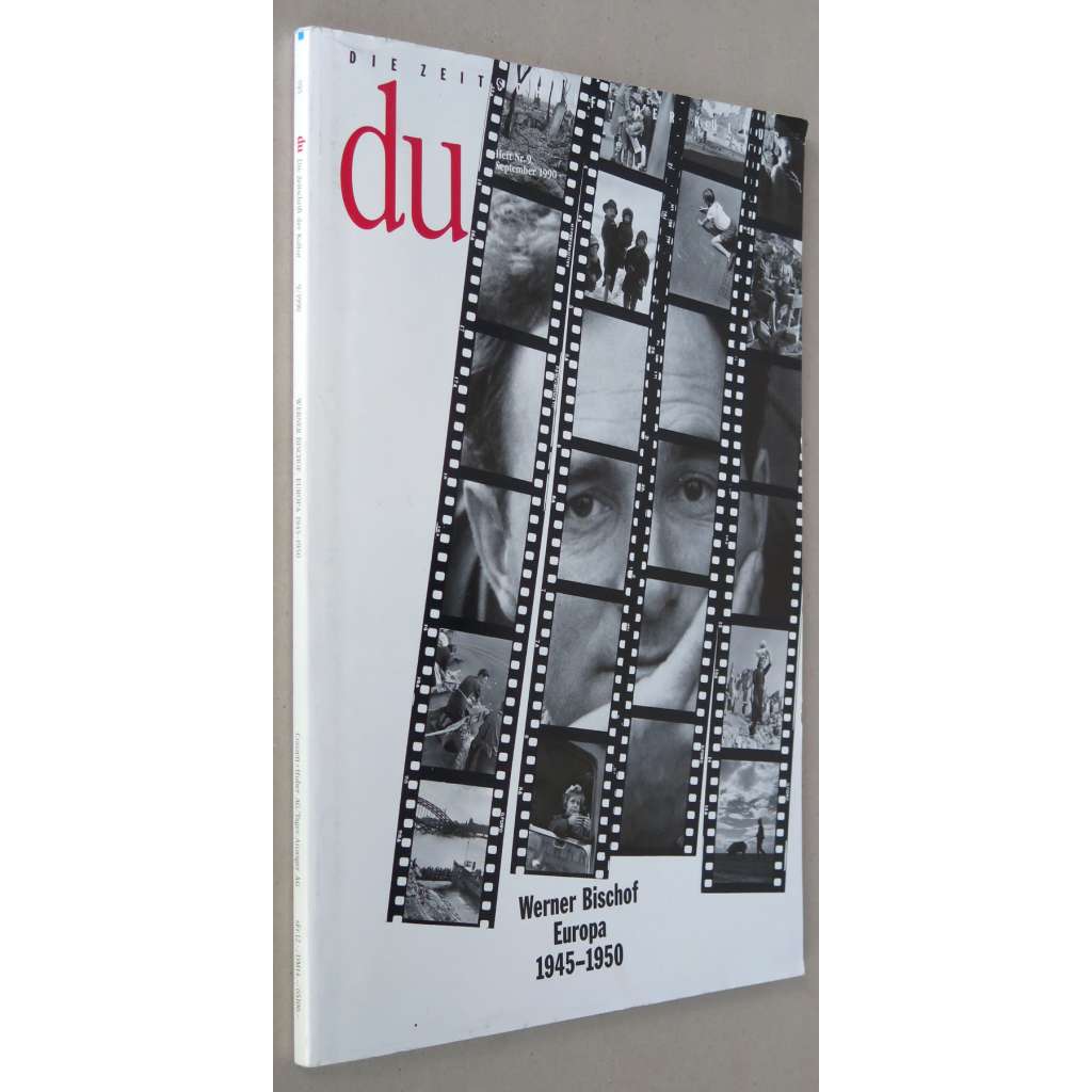 Du. Die Zeitschrift für Kunst und Kultur, 1990, č. 9 [Werner Bischof, Europa 1945-1950; fotografie; umění; Evropa]