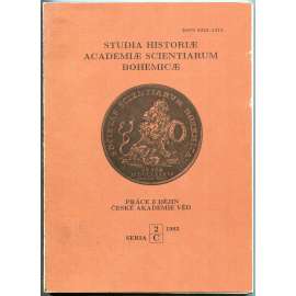 Studia historiae Academiae scientiarum Bohemicae = Práce z dějin České akademie věd, Seria C, 1993, č. 2 [dějiny vědy, matematika, fyzika, alchymie]