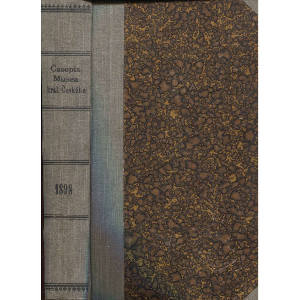 Časopis Musea království Českého, ročník LXXII./1898