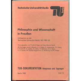 Philosophie und Wissenschaft in Preußen [Filosofie a věda v Prusku; mj. i Kant, Humboldt]