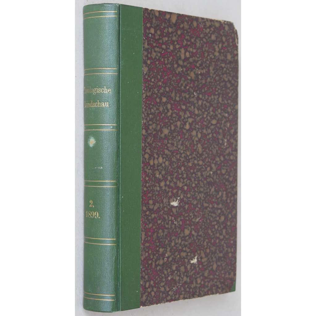 Theologische Rundschau, roč. 2 (leden - prosinec 1899) [teologie; Starý a Nový zákon; Bible; církevní dějiny]