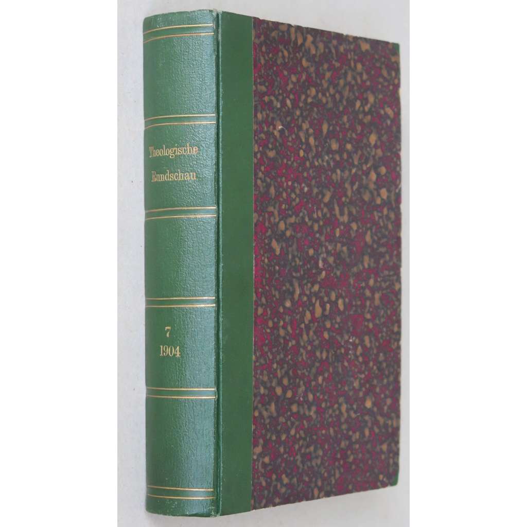 Theologische Rundschau, roč. 7 (leden - prosinec 1904) [teologie; Starý a Nový zákon; Bible; církevní dějiny]