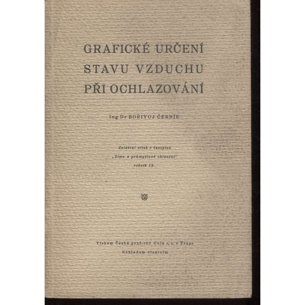 Grafické určení stavu vzduchu při ochlazování (hornictví)